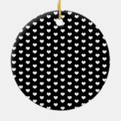 犬のペットパーソナライズされたの名前と写真の休日 セラミックオーナメント (裏面)