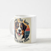 犬のボスマグ コーヒーマグカップ (正面左)