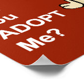 犬のポスターを採用する ポスター (角)