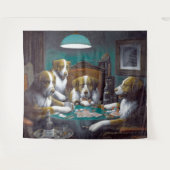 犬のポーカー クーリッジ 1894 タペストリー (正面(横))
