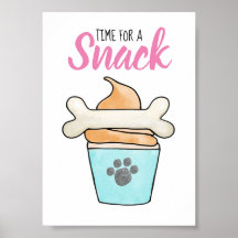 犬のポーティテーブルサイン – スナック、治療