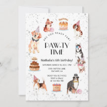 犬のポーティ誕生日