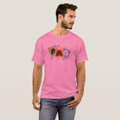 犬のポートレートのTシャツおよびギフト Tシャツ (正面フル)
