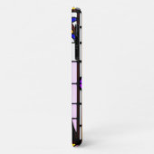 犬のポートレートを使ったステンドグラス Case-Mate iPhoneケース (裏面/左)