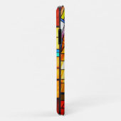 犬のポートレートを使ったステンドグラス Case-Mate iPhoneケース (裏面/右)