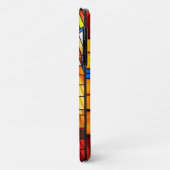 犬のポートレートを使ったステンドグラス Case-Mate iPhoneケース (裏面/左)