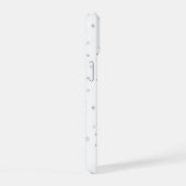 犬のポートレートクリスマスフォンケース iPhone 15ケース (右側面)