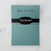 犬のポートレート カード (内部)