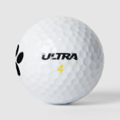 犬のポープリント ゴルフボール (ロゴ)