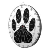 犬のポープリント ダーツボード (正面右)