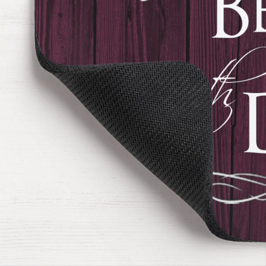 犬のマウスパッドで生活が良い – マゼンタ マウスパッド (コーナー)