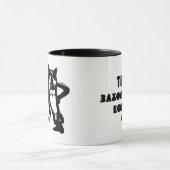 犬のマグに一度ソビエト漫画 マグカップ (中央)