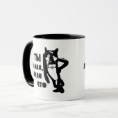 犬のマグに一度ソビエト漫画 マグカップ (正面左)