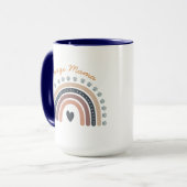 犬のマグカップでかわいいボホレインボー マグカップ (正面左)