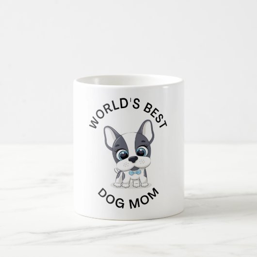 犬のマグカップ コーヒーマグカップ (中央)