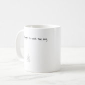 犬のマグカップ コーヒーマグカップ (正面左)