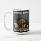犬のマグカップ コーヒーマグカップ (左)
