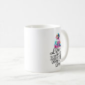 犬のマグデザインで人生は良い コーヒーマグカップ (正面右)