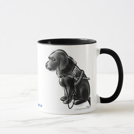 犬のマグ2を整備して下さい マグカップ (右)
