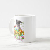 犬のマグ コーヒーマグカップ (正面左)