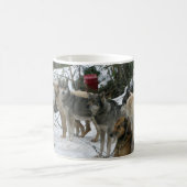 犬のマグ コーヒーマグカップ (中央)