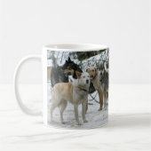 犬のマグ コーヒーマグカップ (左)