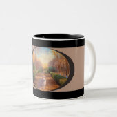 犬のマグ ツートーンマグカップ (正面右)