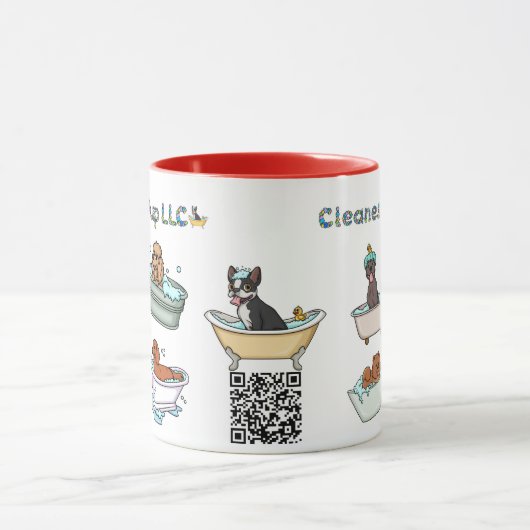 犬のマグ マグカップ (中央)