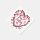 犬のママのバイブ – チルとスタイリッシュデザイン スタンダードカクテルナプキン (角)