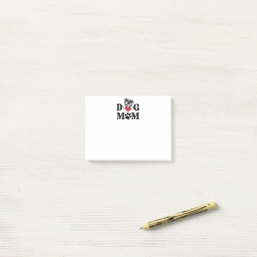 犬のママ ポストイット (デスク上)