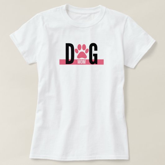 犬のママTシャツ Tシャツ (デザイン正面)