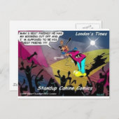 犬のマ最高のンズの友達?ギフトおもしろいと収集品 ポストカード (正面/裏面)