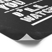 犬のユーモアあなたが作るすべてのスナックあなたが焼くすべての食事 ポスター (角)