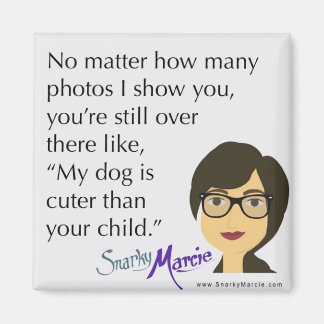 犬のユーモア マグネット