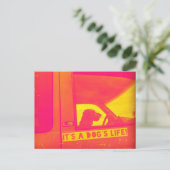 犬のライフポストカードだ ポストカード (スタンド正面)