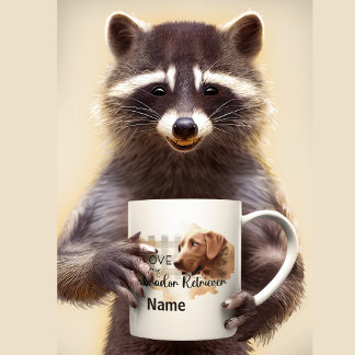 犬のラブラドールレトリエバーペットコーヒーマグ，カップ コーヒーマグカップ