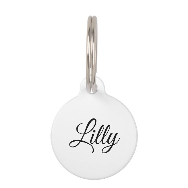 犬のラベル，犬のIDラベル，骨の犬のラベル，犬の名前タグ，クスト ペット　ネームタグ (正面)