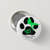 犬のリンパ腫がん認識度ボタン 缶バッジ (正面&裏面)
