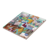 犬のレストラン タイル (側面)