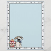 犬のレターヘッド (正面)