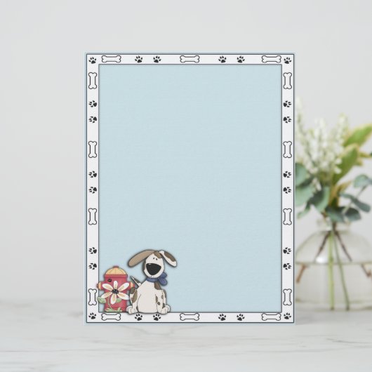 犬のレターヘッド (スタンド正面)