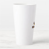 犬のロイヤリティ カフェラテマグ (正面)