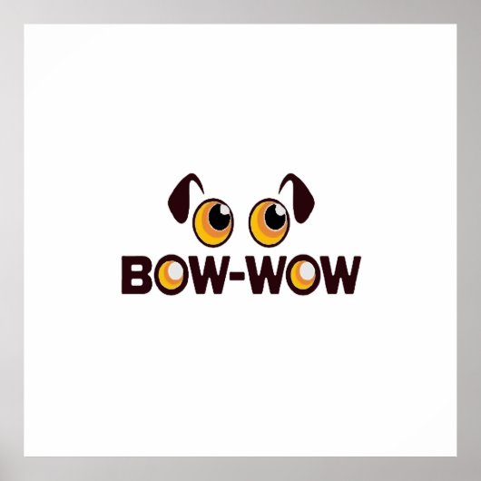 犬のロイヤリティ ポスター (正面)