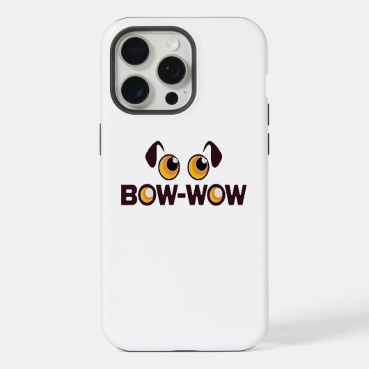 犬のロイヤリティ iPhoneケース (裏面)