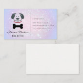 犬のロゴ | 犬の骨 名刺 (正面/裏面)