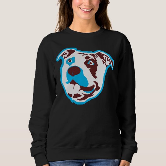 犬のロットワイラー19 スウェットシャツ (正面)