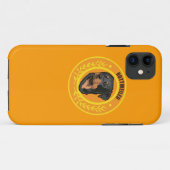 犬のロットワイラー Case-Mate iPhoneケース (裏面(横))