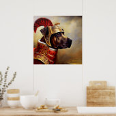 犬のローマ将軍 ポスター (キッチン)