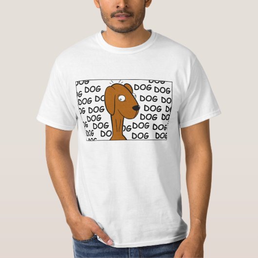 犬のワイシャツ Tシャツ (正面)