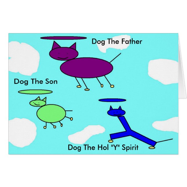 犬の三位一体 (正面横)